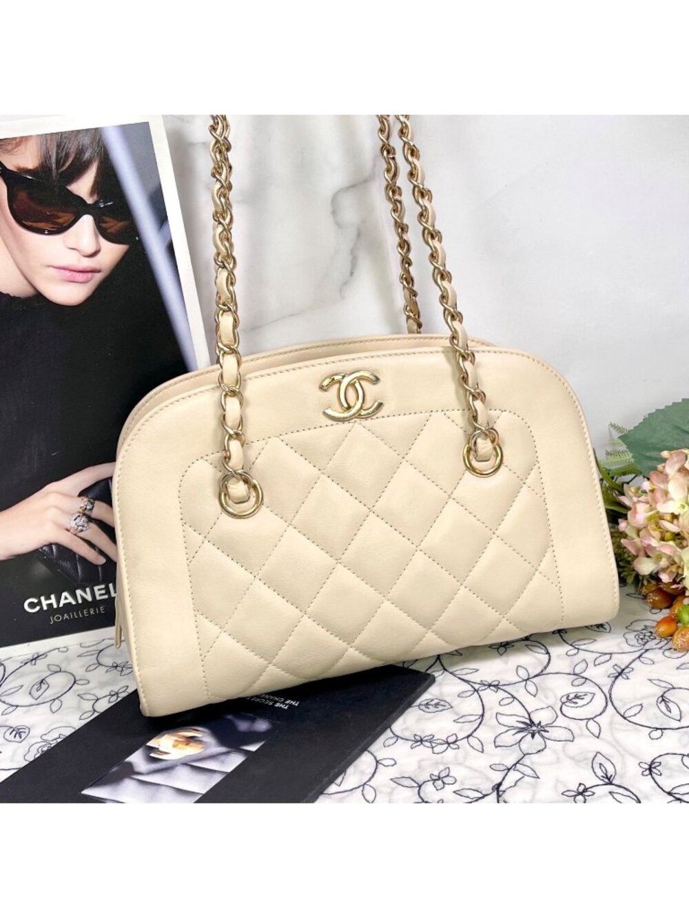 Chanel Quilted Chain Shoulder Bag